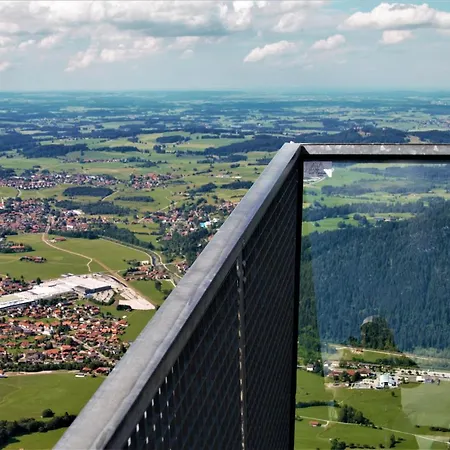 Falkenstein - Ruhige Familienfreundliche 3-zimmer-ferienwohnung Mit Alpenpanorama In Mitte Pfronten